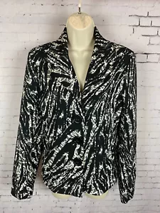 Chaqueta Brandon Thomas Blazer mediana para mujer carcasa suave negra gris blanca (AAO) - Imagen 1 de 7