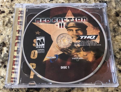 RED FACTION II PC CD-ROM 2- Disc Set. No Artwork On Front. - Image 1 of 3