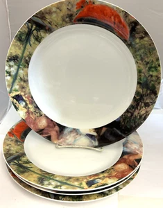 4-RENOIR Sakura DINNER PLATES, 10 3/4" Very Good Condition Retired!! - Picture 1 of 3