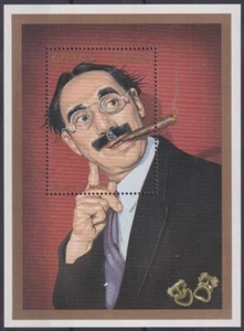 F-EX32942 GHANA MNH CLASSIC MOVIE TV COMEDY GROUCHO MARX BROTHER.  - Picture 1 of 1