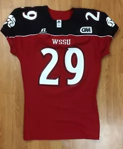 WSSU Rams Authentic Game Worn Football Jersey #29 L Winston Salem State Rams - Picture 1 of 6