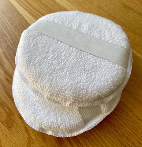 2X WHITE MICROFIBRE FOAM SPONGE POLISH WAX APPLICATOR PADS CAR HOME CLEANING - Picture 1 of 6