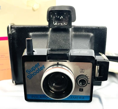 VINTAGE Polaroid Super Shooter Land Camera w/ Manual & Original Box – Unteste - Image 1 of 4