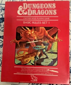 1983 TSR Dungeons and Dragons - BASIC RULES BOX SET - UNUSED / COMPLETE!!! - Picture 1 of 9