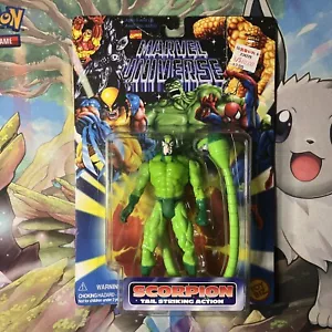 New Sealed 1996 Toy Biz Marvel Universe Spider-Man Comics Scorpion Action Figure - Picture 1 of 11