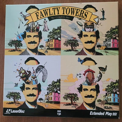 Fawlty Towers: The Complete Set-Laserdisc Rare Box Set 4 Discs - Image 1 of 4