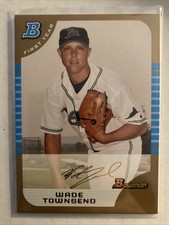 2005 Bowman Draft Gold Wade Townsend #BDP107 Rookie