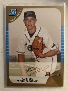 2005 Bowman Draft Gold Wade Townsend #BDP107 Rookie