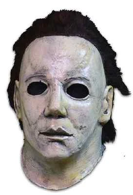 Trick or Treat The Curse Of Michael Myers Halloween 6 Adult Costume Mask JMMF100 - Image 1 of 3