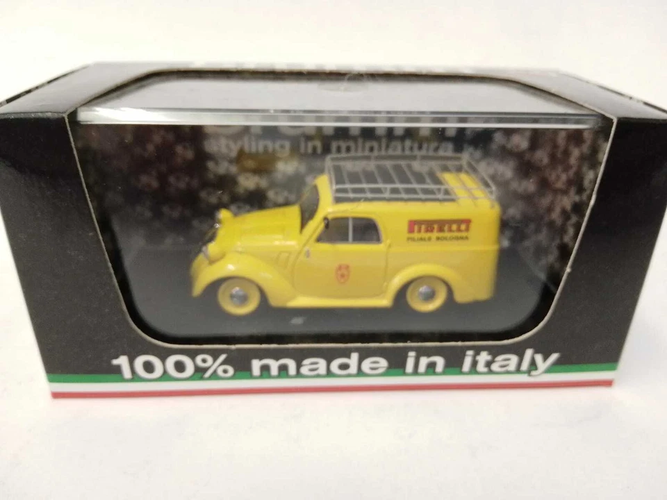 |1146389| Brumm Bm0492 FIAT 500 C Furgoncino Assistenza Pirelli 1950 1 43