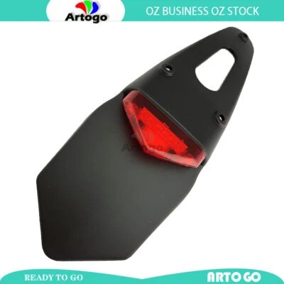 Conjunto de luz trasera de freno de matrícula LED para Yamaha WR400F WR426F TTR250 Foto 1 de 3