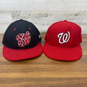 Gorra de béisbol New Era Nifty de los Nacionales de Washington MLB talla 7 - Imagen 1 de 11