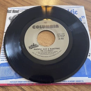 Pacific Gas And Electric "Are You Ready?" (45 RPM 7") Columbia Reissue, New! - Picture 1 of 4