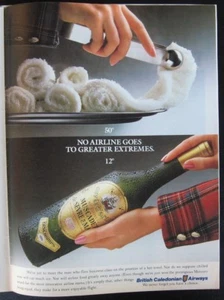 British Caledonian Airways - Printanzeige 1987 - Bild 1 von 1