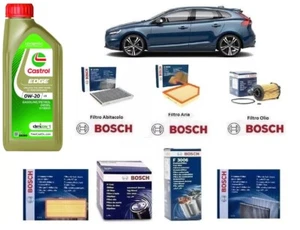 Tagliando Filtri Bosch per Volvo V40 ( 525 ) D2 88 Kw 120 Hp + 5 Litri Olio 0w20 - Imagen 1 de 11