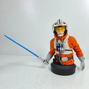 Luke Skywalker piloto caza estelar busto figura Star Wars Guerra Galaxias Altaya - Imagen 1 de 3