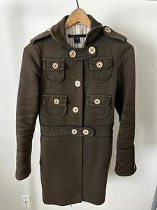Vintage Army Green Marc jacobs Trench Coat XS - Picture 1 of 6
