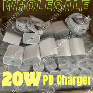 Upgrade Super Fast Charger Type C For iPhone 14 13 12 11Pro Max Xs XR 8 Plus Lot - Picture 1 of 16