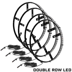 Anillos de rueda de doble fila iluminados por LED ORACLE 16,5" - blancos - Imagen 1 de 8
