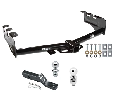 拖车挂接适用于 99-13 Silverado Sierra 1500 99-04 2500 LD 带 1-7/8 和 2 英寸球 — 第 1/4 张图片