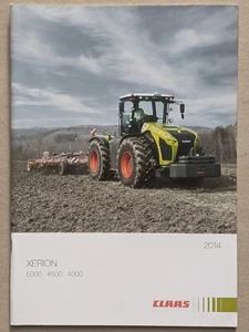 Claas Xerion 4000 4500 5000 Trac Saddle Trac Traktor Prospekt Bulldog Schlepper - Bild 1 von 1