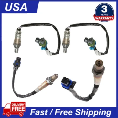 Set Of 4 Oxygen O2 Sensor For Cadillac CTS 2014 -2019 Chevrolet Camaro 2010-2015 - Image 1 of 4