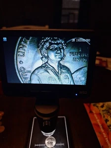 2022 P Sally Ride Uncirculated Ghost Comet Error Quarter - Bild 1 von 4