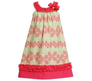 BONNIE JEAN NEW TODDLER GREEN SLEEVELESS DRESS PARTY, SUMMER, BIRTHDAY, WEDDING - Picture 1 of 1