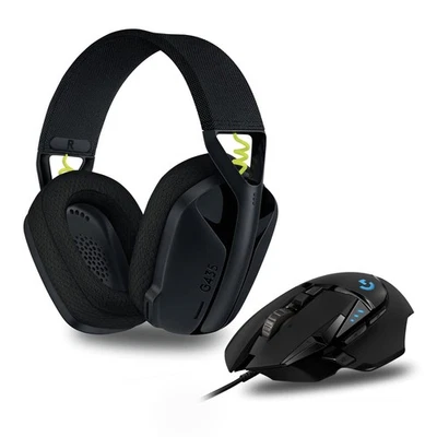 Logitech G502 HERO Mouse Gaming Logitech G435 LIGHTSPEED Cuffie Gaming Wireless - Immagine 1 di 4