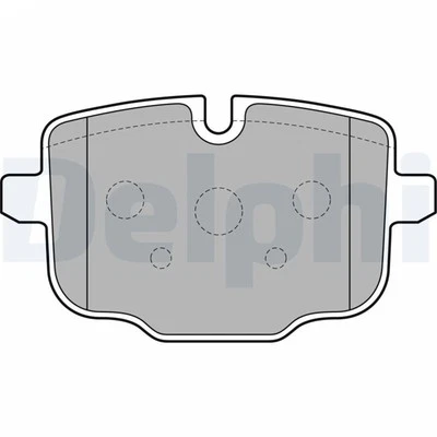 Delphi Bremsbeläge hinten für BMW 2er 3er 4er 5er 6er X3 X4 - Bild 1 von 4