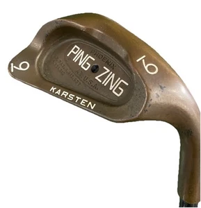Ping Zing BeCu 9 Iron Black Dot RH +1 Stiff Graphite 36.75" Nice Grip Sweet Club - Picture 1 of 13