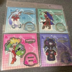 Panty & Stocking Diorama Acrilico Stand Figura Cina Ver. Set completo di 4 nuovi - Foto 1 di 2