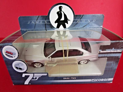 CORGI 1:36 JAMES BOND BMW 750i , TOMORROW NEVER DIES BOXED CC05104 - Image 1 of 4