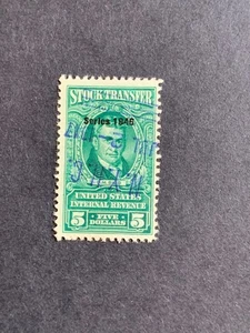 US Stock Transfer Revenue - Scott #RD223 Used - Picture 1 of 1