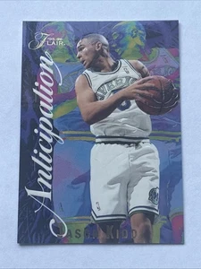1995-96 Fleer Flair Anticipation Jason Kidd #4 Dallas Mavericks Rookie - Picture 1 of 4