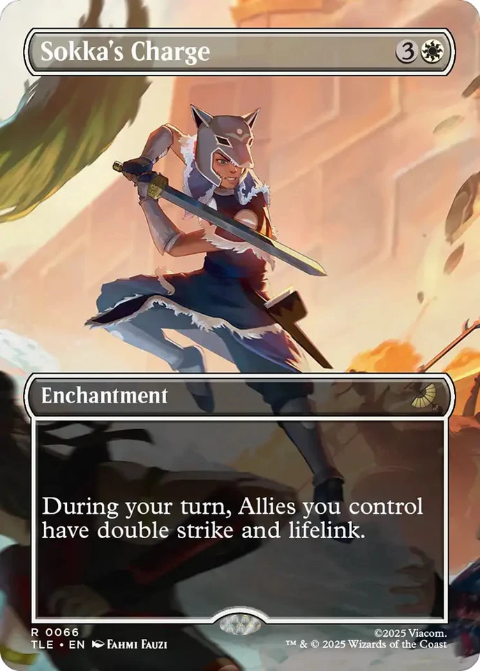 MTG Sokka&apos;s Charge (Borderless) [Avatar: The Last Airbender: Eternal-Le - Image 1 of 1
