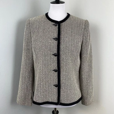 Chaqueta Blazer Koret Espiga Con Botones Talla 8 Foto 1 de 4