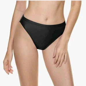 Neu Bellecarrie Bikinihose hoch geschnitten schwarz Badeanzug Damengröße Large - Bild 1 von 4