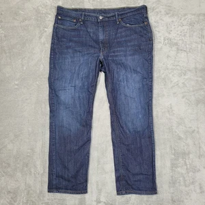 Jeans Levis 541 Athletic Fit uomo 38x32 (adatto 38x29) pantaloni denim lavaggio scuro - Foto 1 di 9