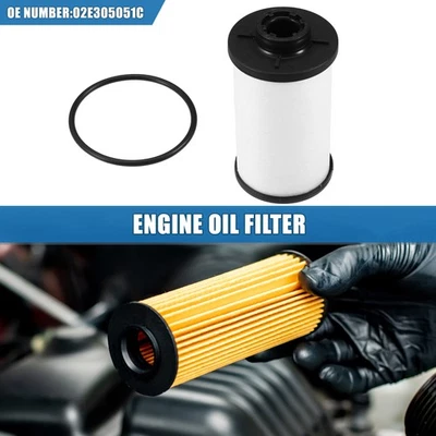 Engine Oil Filter No.02E305051C with O Ring Oil Filter for Audi A3 2006-2013 - image 1 of 4