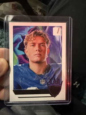 2025 Panini Donruss Gridiron Kings Jaxson Dart Rookie *ERROR* 1/1 - Image 1 of 4