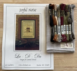 La-D-Da Cross Stitch Pattern Kit JOYFUL NOISE Lori Markovic - Picture 1 of 8