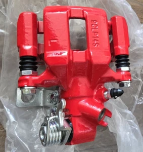 02-06 Acura RSX Type-S Honda DC5 Powerstop Rear Driver Left Brake Caliper Red - Picture 1 of 4