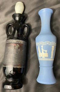 Vintage Jim Beam Bottles 1962 Whiskey Collectible Greek Roman Egyptian - Picture 1 of 5