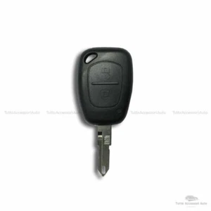 Carcasa Mando Llave 2 Botones Para Renault Master Trafic Twingo Opel Vivaro - Imagen 1 de 6