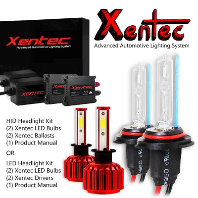 Xentec Xenon Light HID LED Headlight Kit Hb3 H13 9004 894 9003 881 880 H1 H11  - Image 1 of 4