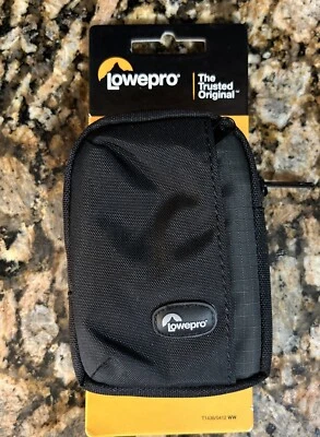 Estuche para cámara Lowepro Newport 10 negro gris pizarra universal con bucle de viaje nuevo Foto 1 de 4