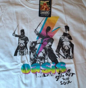 OASIS Dig Out Your Soul ORIG. 2009 T-Shirt NEW WITH TAGS Unworn NWT Small - Picture 1 of 7