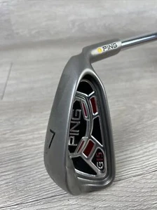 Ping G15 Ferro Singolo 7 Punto Giallo RH AWT Regular Flex Acciaio Demo 37" - Foto 1 di 9