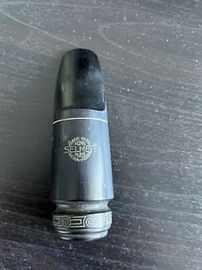 Boquilla saxofón tenor de vástago corto Selmer original flujo de aire cámara grande - Imagen 1 de 8
